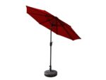 Westin Outdoor 9-Ft Market Patio Umbrella with Black Fillable Base Weight - Image 2
