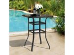 Nuu Garden Outdoor 32" Square Bar Table - Image 2