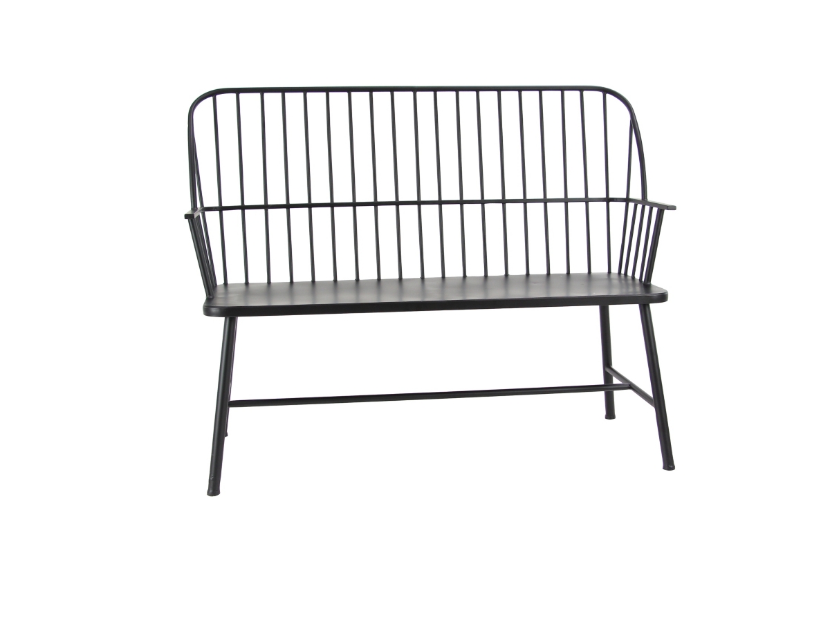 P600010428_2 Bayberry Lane High Back Frame Outdoor Bench - Image 1