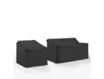 Crosley Furniture Outdoor Loveseat and Chair Furniture Cover