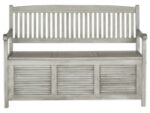 Brisbane Outdoor Storage Bench - Image 5