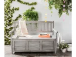Brisbane Outdoor Storage Bench - Image 2