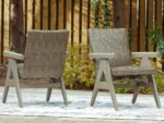 Carisbo Outdoor Rocking Arm Chair (Set of 2) - Image 2