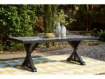Beachcroft Outdoor Dining Table with Umbrella Option - Image 2