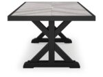 Beachcroft Outdoor Dining Table with Umbrella Option - Image 8