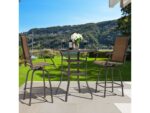 Nuu Garden Outdoor Bar Table and 2 Barstools - Image 11