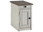 Bolanburg Chairside End Table with USB Charging