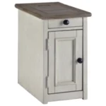 Bolanburg Chairside End Table with USB Charging