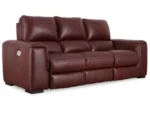 Alessandro Dual Power Leather Reclining Sofa - Image 15