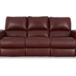 Alessandro Dual Power Leather Reclining Sofa