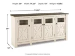 Bolanburg 74" TV Stand - Image 12