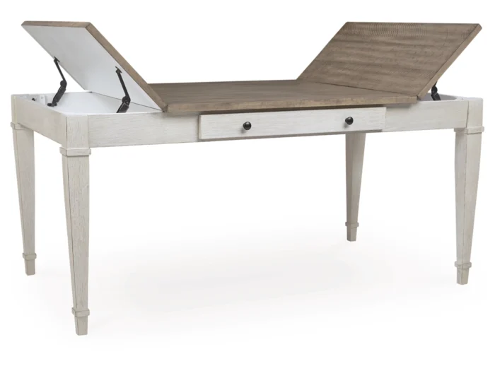 Skempton Storage Dining Table with 2 Side Drawers - Image 10