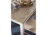 Skempton Storage Dining Table with 2 Side Drawers - Image 5