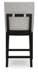 Neymorton Next-Gen Nuvella™ Performance Fabric Counter Height Bar Stool (Set of 2) - Image 4