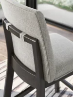 Neymorton Next-Gen Nuvella™ Performance Fabric Counter Height Bar Stool (Set of 2) - Image 2