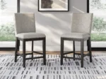 Neymorton Next-Gen Nuvella™ Performance Fabric Counter Height Bar Stool (Set of 2)