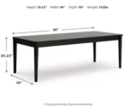 Portdown 72"-90" Extendable Dining Table - Image 8